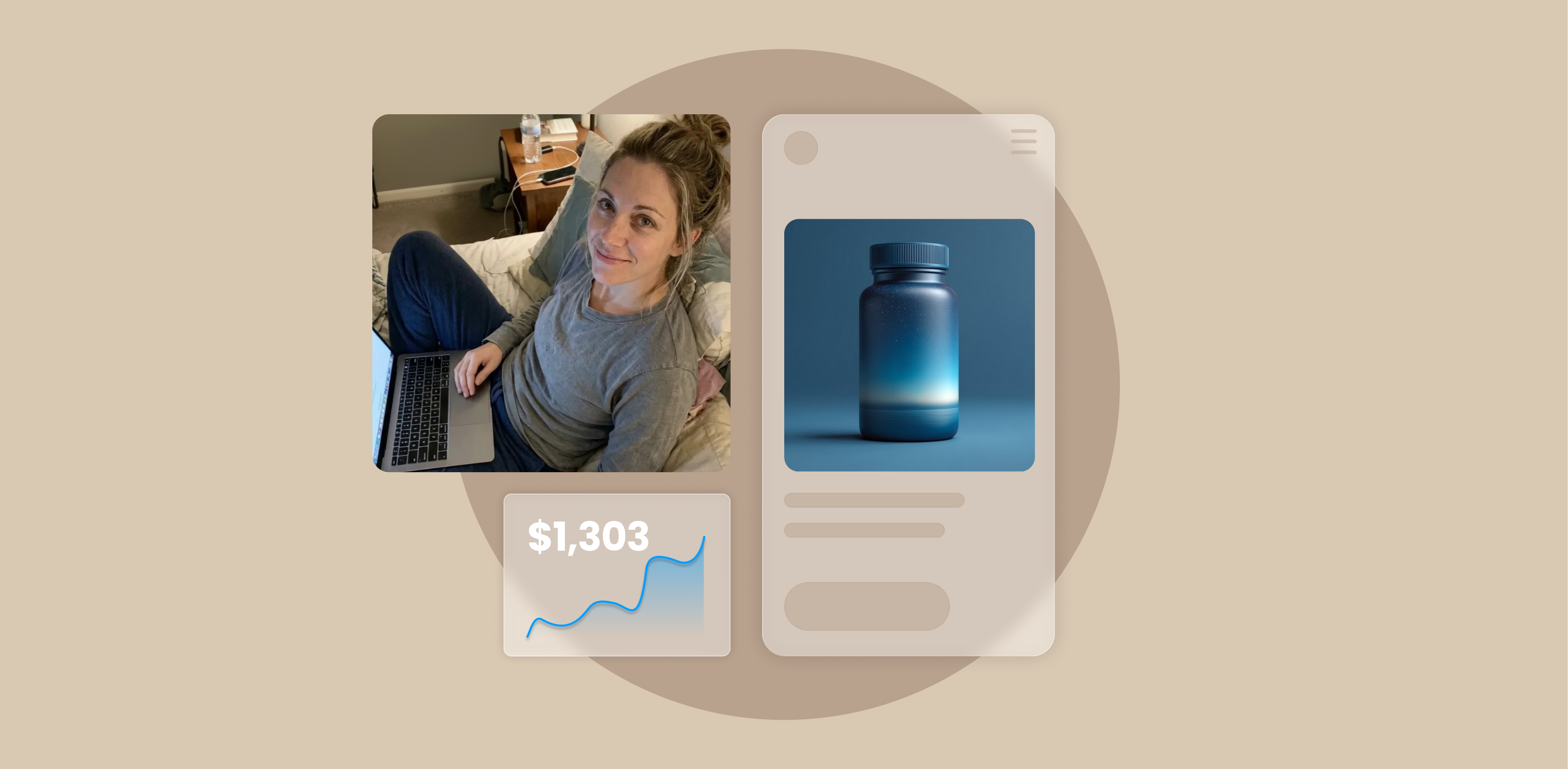 $1,303 In Her First Month: Mother Of Two Built Online Business From Scratch