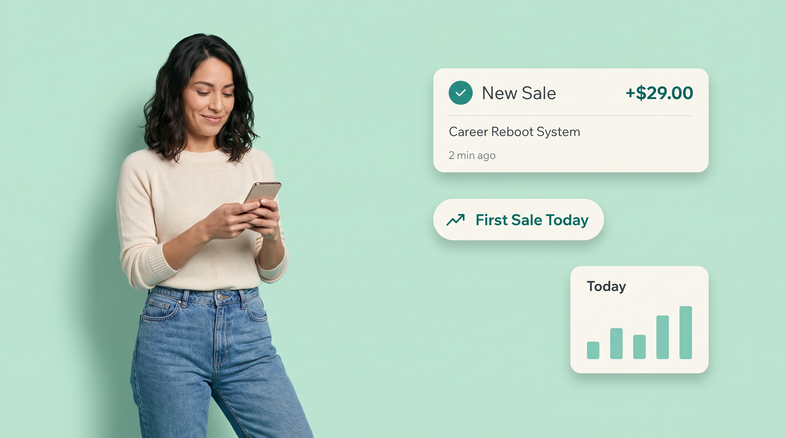 How To Make Your First Online Sale Without Spending Months Preparing